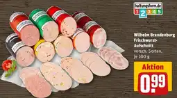 REWE Wilhelm Brandenburg Frischwurst-Aufschnitt Angebot