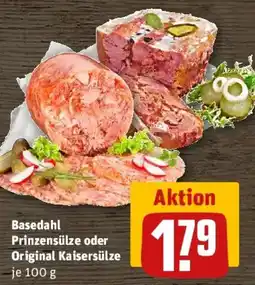 REWE Basedahl Prinzensülze oder Original Kaisersülze Angebot
