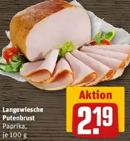 REWE Langwiesche Putenbrust Angebot