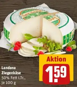 REWE Landana Ziegenkäse Angebot
