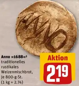 REWE Anno 1688 Angebot