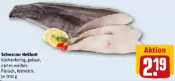 REWE Schwarzer Heilbutt Angebot