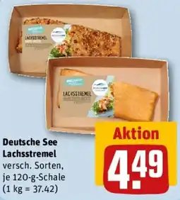 REWE Deutsche See Lachsstremel Angebot