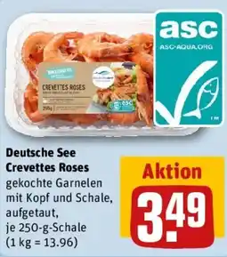 REWE Deutsche See Crevettes Roses Angebot