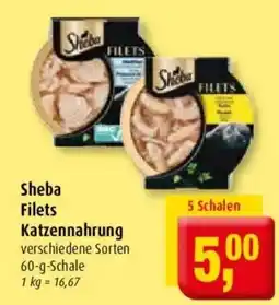 Markant Sheba Filets Katzenfutter Angebot