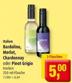 Markant Italien Bardolino, Merlot, Chardonnay oder Pinot Grigio Angebot