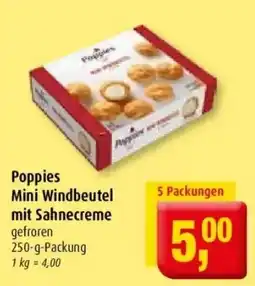 Markant Poppies Mini Windbeutel mit Sahnecreme Angebot
