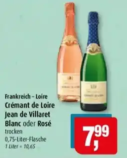 Markant Crémant de Loire Jean de Villaret Angebot