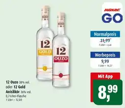 Markant 12 Ouzo Angebot