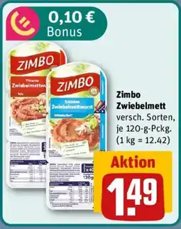 REWE Zimbo Zwiebelmett Angebot