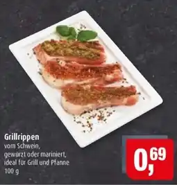 Markant Grillrippen vom Schwein Angebot