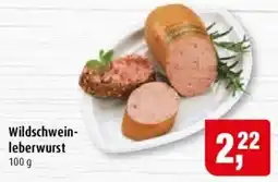 Markant Wildschwein-leberwurst Angebot