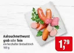 Markant Aalrauchmettwurst grob oder fein Angebot
