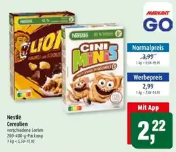 Markant Nestlé Cini Minis Angebot