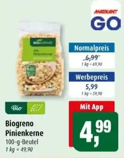 Markant Biogreno Pinienkerne Angebot