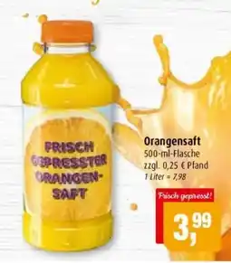 Markant Frisch gepresster Orangen-Saft Angebot