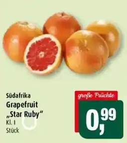 Markant Südafrika Grapefruit ,,Star Ruby" Angebot