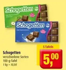 Markant Schogetten Angebot
