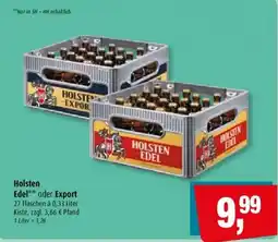 Markant Holsten Edel oder Export Angebot