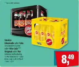 Markant Sinalco Limonade oder Cola Angebot