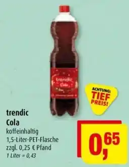 Markant trendic Cola koffeinhaltig Angebot