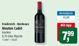 Markant Mouton Cadet trocken Angebot