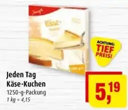 Markant Jeden Tag Käse-Kuchen Angebot
