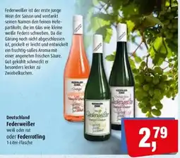 Markant Federweißer Angebot