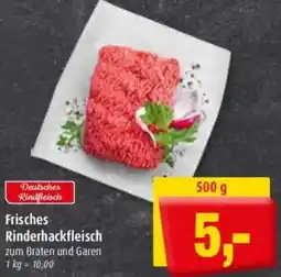 Markant Frisches Rinderhackfleisch Angebot