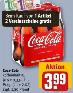 REWE Coca-Cola Angebot