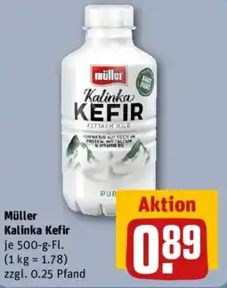 REWE Müller Kalinka Kefir Angebot