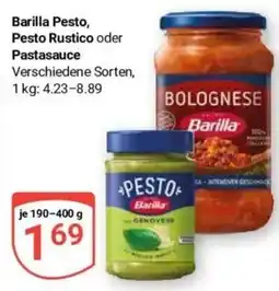 Globus Baumarkt Barilla Pesto Angebot