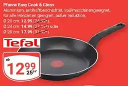 Globus Baumarkt Pfanne Easy Cook & Clean Tefal Angebot