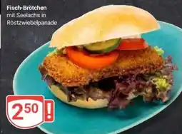 Globus Baumarkt Fisch-Brötchen mit Seelachs in Röstzwiebelpanade Angebot