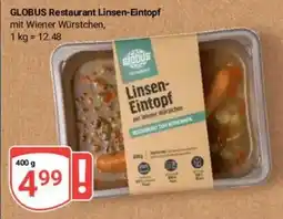 Globus Baumarkt GLOBUS Restaurant Linsen-Eintopf Angebot