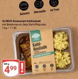 Globus Baumarkt GLOBUS Restaurant Kohlroulade Angebot