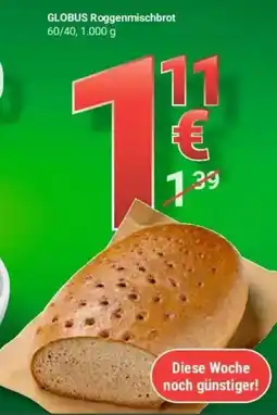 Globus Baumarkt GLOBUS Roggenmischbrot Angebot