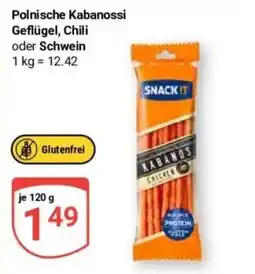 Globus Baumarkt SNACK IT Kabanossi Angebot