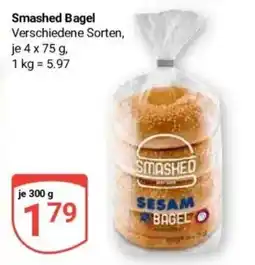 Globus Baumarkt Smashed Bagel Sesam Angebot