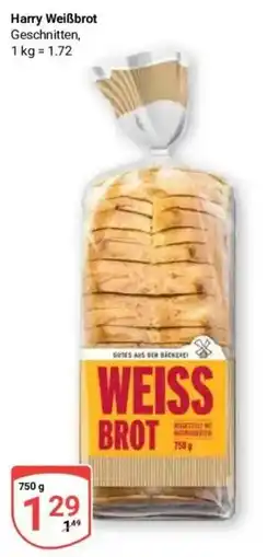 Globus Baumarkt Harry Weißbrot Angebot