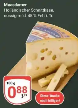 Globus Baumarkt Maasdammer Holländischer Schnittkäse Angebot