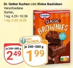 Globus Baumarkt Dr. Oetker Classic Brownies Angebot