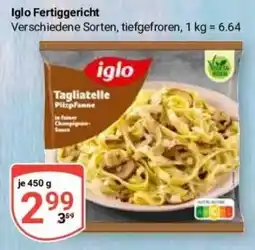 Globus Baumarkt iglo Tagliatelle Pilzpfanne Angebot