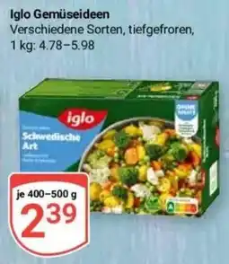 Globus Baumarkt Iglo Gemüseideen Angebot