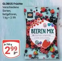 Globus Baumarkt GLOBUS Früchte BEEREN MIX Angebot