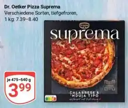 Globus Baumarkt Dr. Oetker Pizza Suprema Angebot