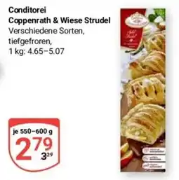 Globus Baumarkt Conditorei Coppenrath & Wiese Strudel Angebot