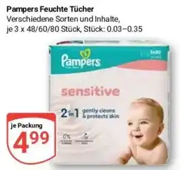 Globus Baumarkt Pampers Feuchte Tücher sensitive Angebot