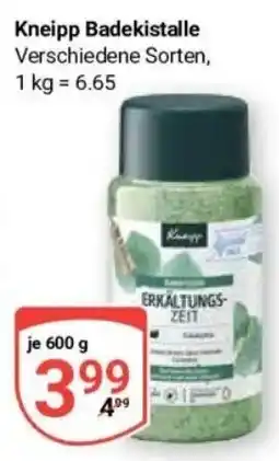 Globus Baumarkt Kneipp Badekistalle Angebot