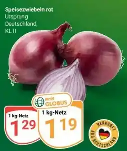 Globus Baumarkt Speisezwiebeln rot Angebot